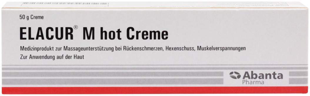 Elacur M Hot Creme 50 g Creme