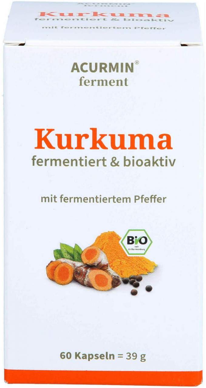 Acurmin Ferment Kurkuma Pfeffer 60 Kapseln