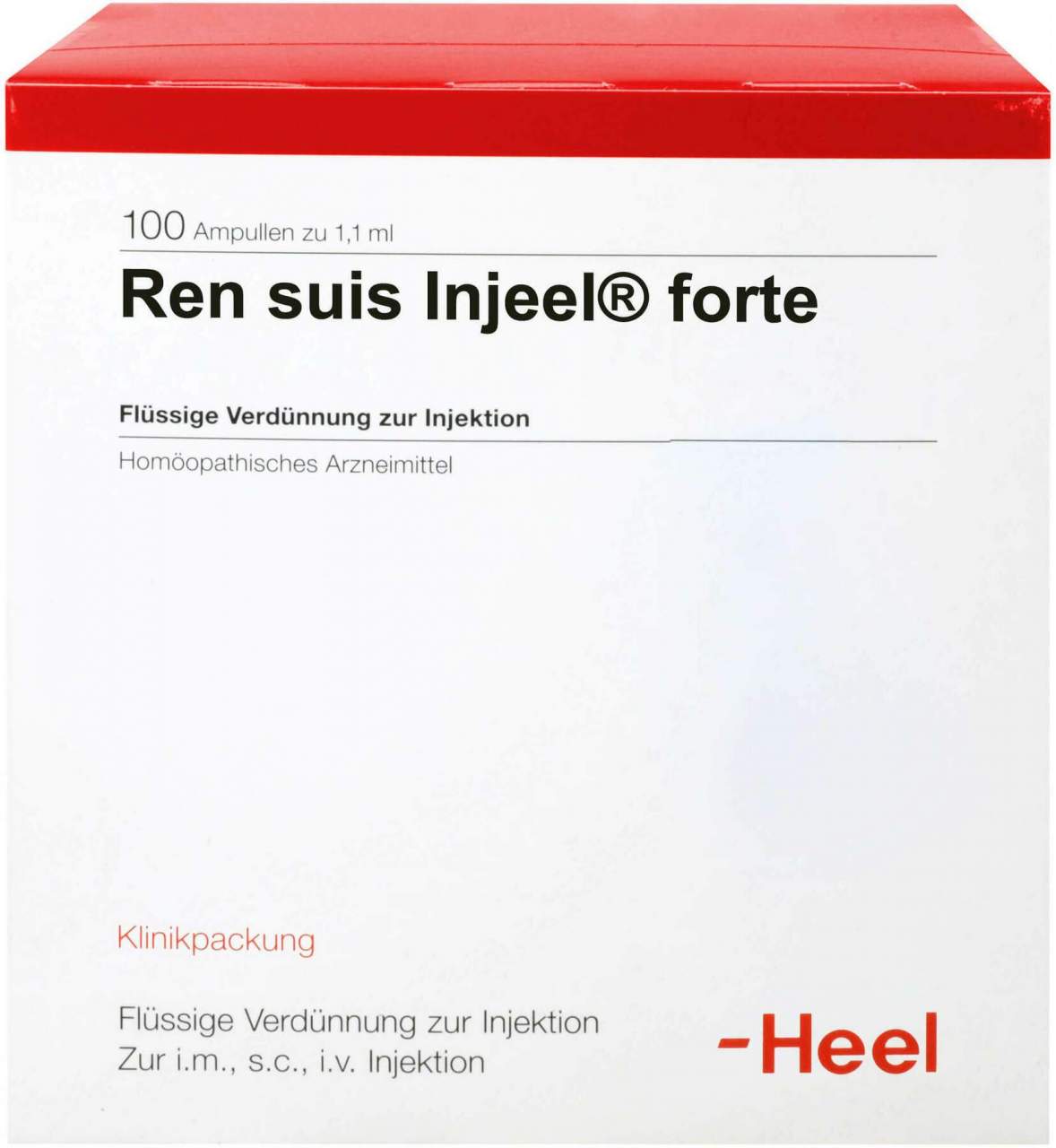 Ren Suis Injeel Forte Ampullen 100 X 1,1 ml
