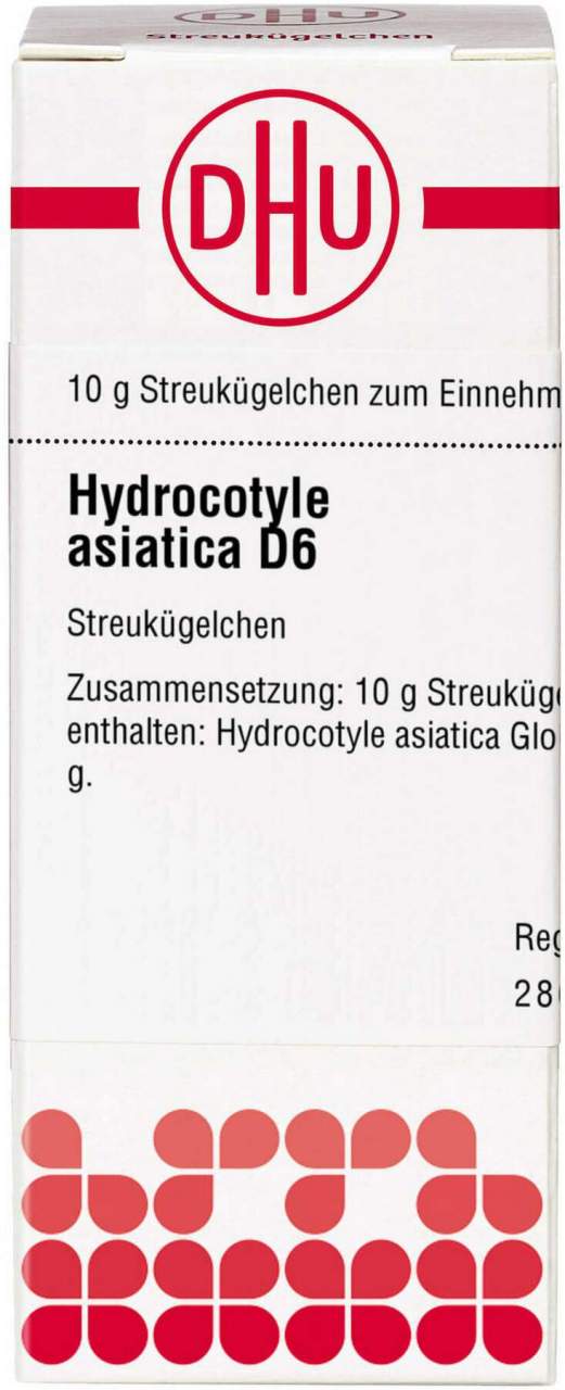 Dhu Hydrocotyle Asiatica D6 Globuli 10 G