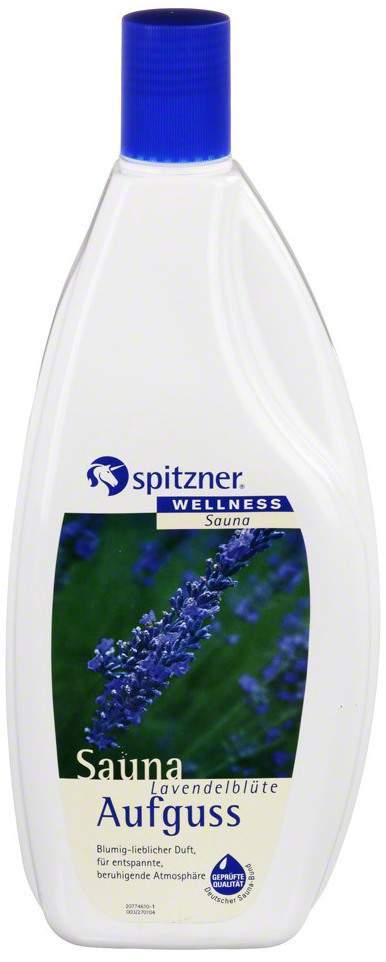 Spitzner Saunaaufguss Lavendelblüte Wellness 1000 ml
