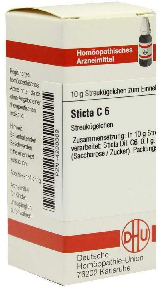 Dhu Sticta C6 10 G Globuli