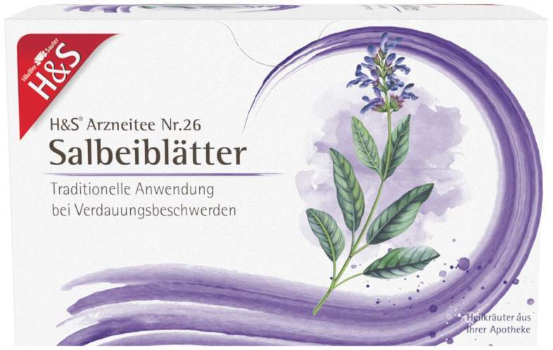 H&S Salbeiblätter Tee 20 Filterbeutel