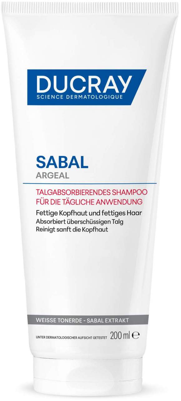 Ducray Sabal Argeal Talgabsorbierendes Shampoo 200 ml