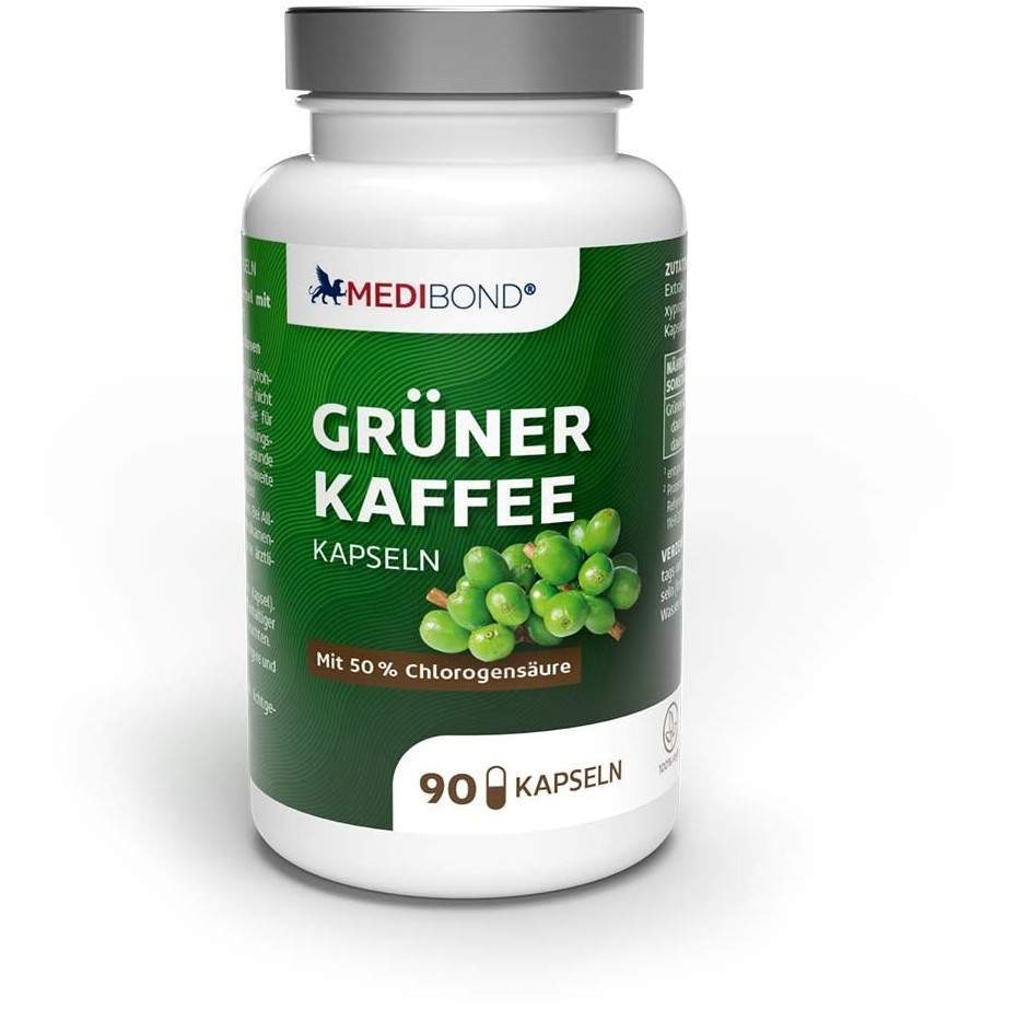 Grüner Kaffee Medibond 90 Kapseln