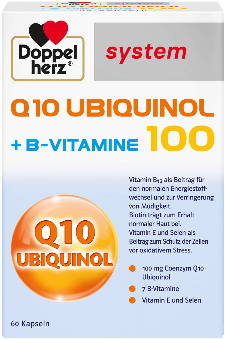 Doppelherz System Q10 Ubiquinol 100 60 Kapseln