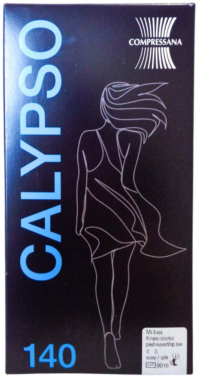 Compressana Calypso 140den Kniestr.Gr.2 Silk Ohne Spitze 1 Paar