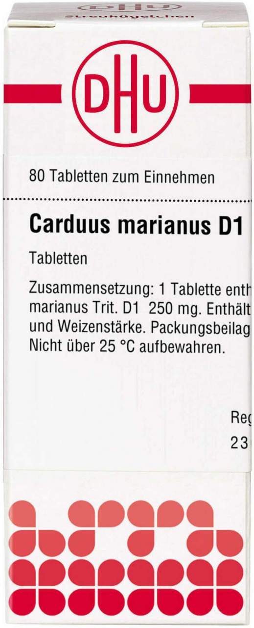 Dhu Carduus Marianus D1 80 Tabletten