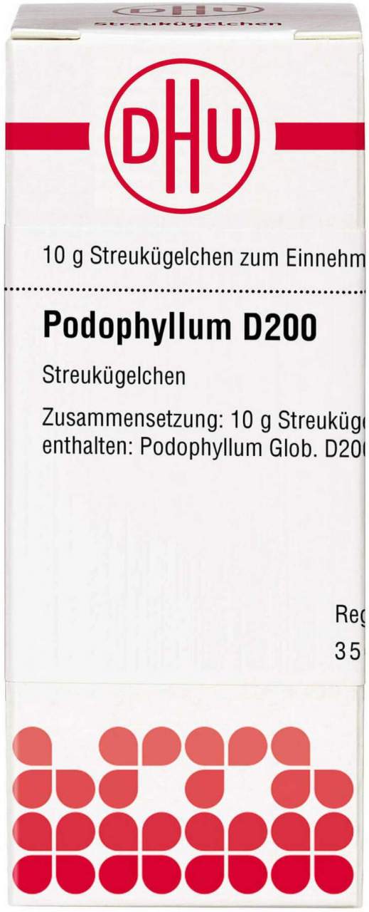 Dhu Podophyllum D200 Globuli 10 G