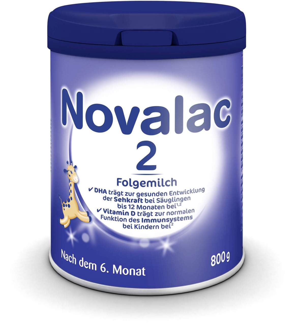 Novalac 2 Folge-Milchnahrung 800 g Pulver nach dem 6. Monat