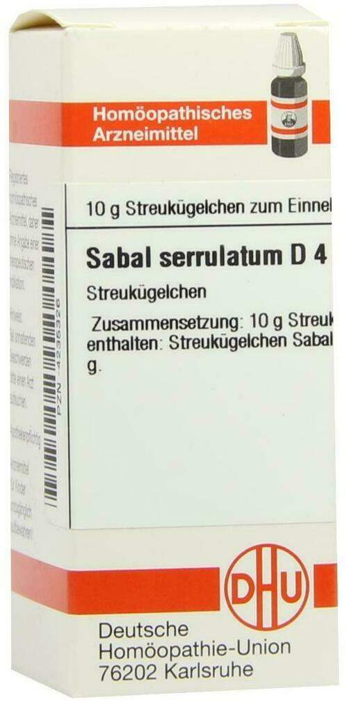 Dhu Sabal Serrulatum D4 Globuli