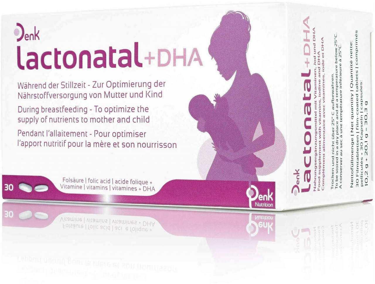 Lactonatal+dha Denk 30 Filmtbl.+30 Kapseln
