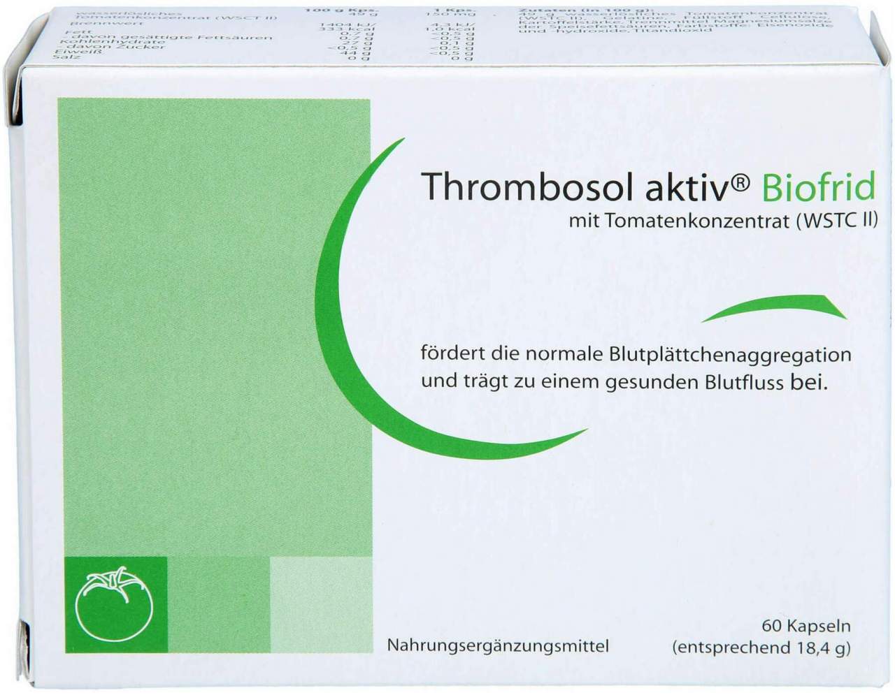 Thrombosol Aktiv 60 Kapseln