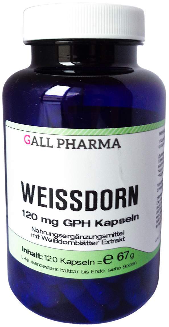 Weissdorn 120 mg Gph 120 Kapseln