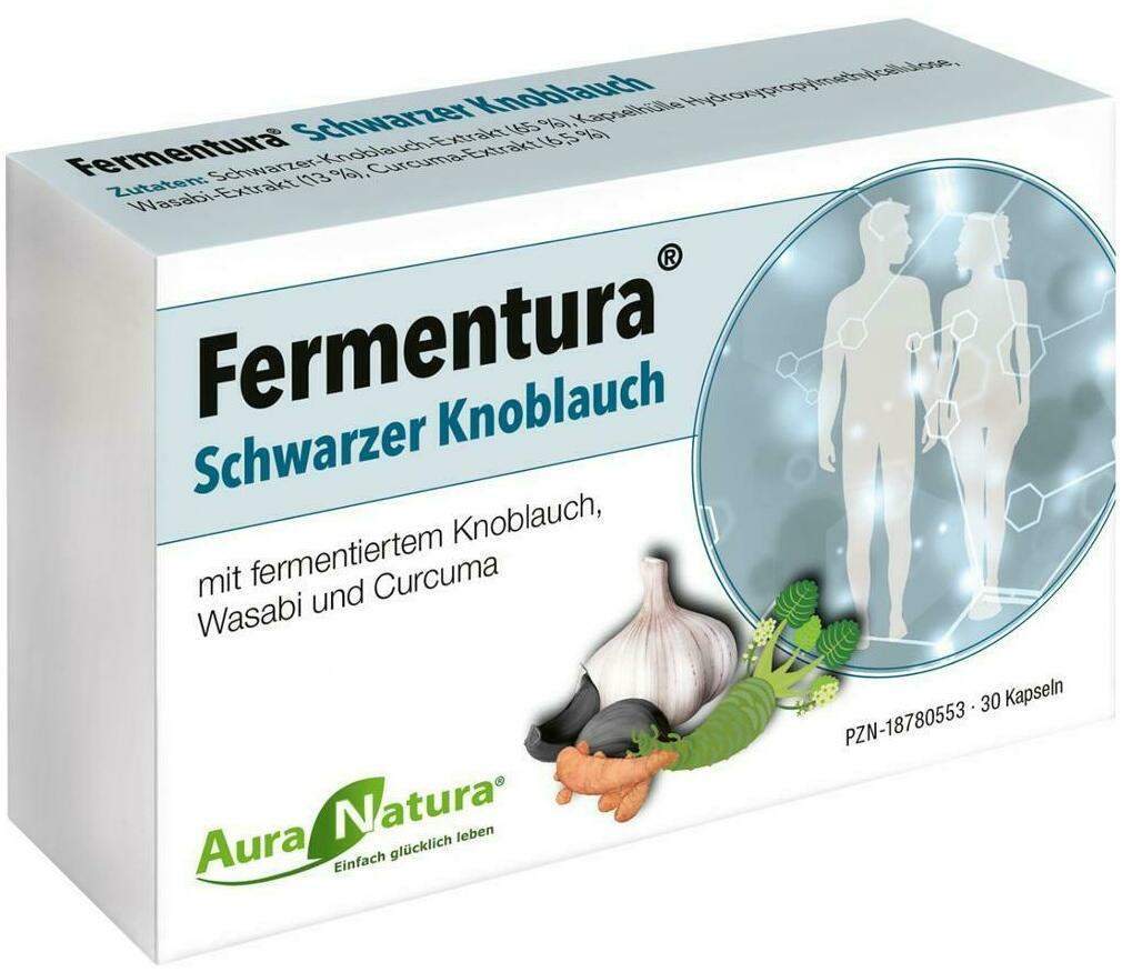 Fermentura Schwarzer Knoblauch 30 Kapseln