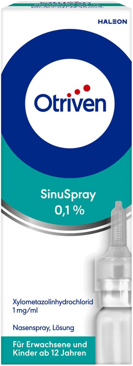 Otriven SinuSpray 0,1 % Nasenspray 10 ml