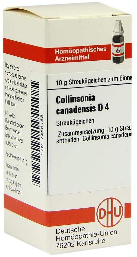 Dhu Collinsonia Canadensis D4 10 G Globuli