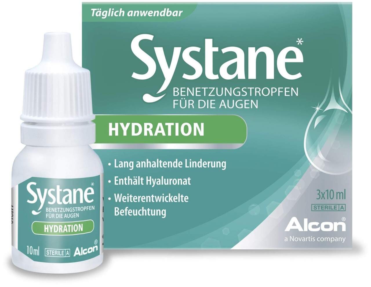 Systane Hydration Benetzungstropfen 3 x 10 ml