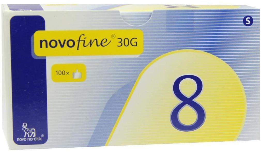 Novofine 8 Kanülen 0,30x8mm