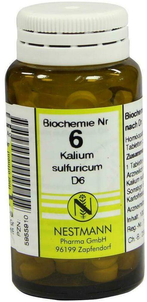 Biochemie 6 Kalium Sulfuricum D 6 100 Tabletten