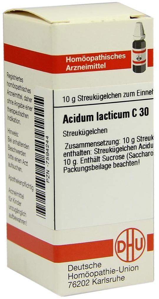 Dhu Acidum Lacticum C30 Globuli