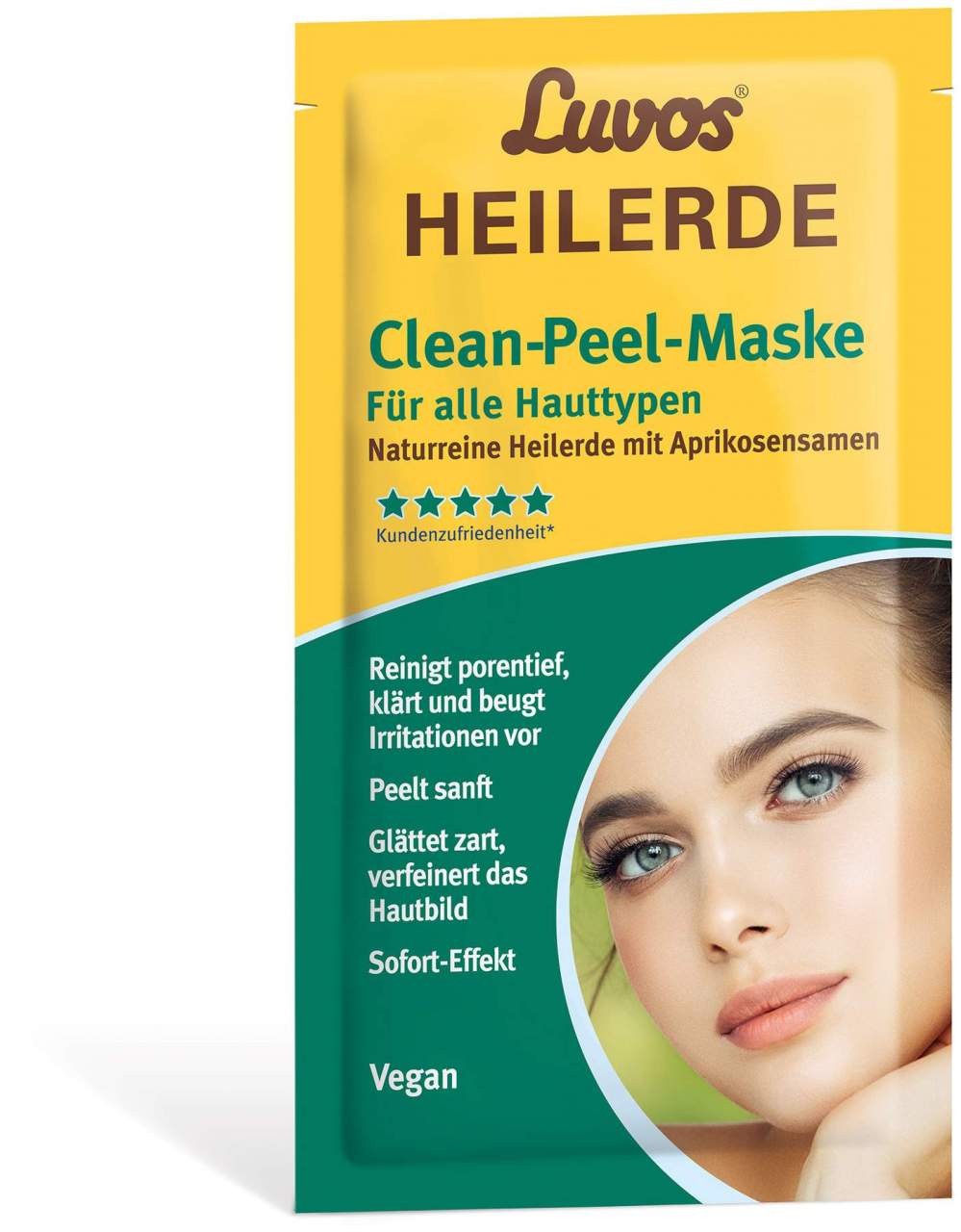 Luvos Heilerde Clean-Peel-Maske 2 X 7,5 ml Sachets