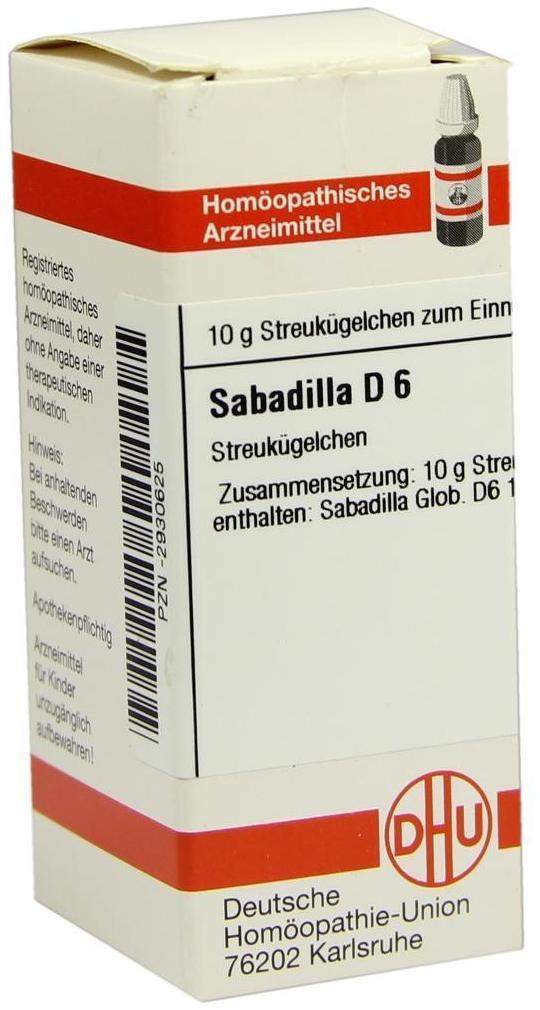 Dhu Sabadilla D6 10 G Globuli