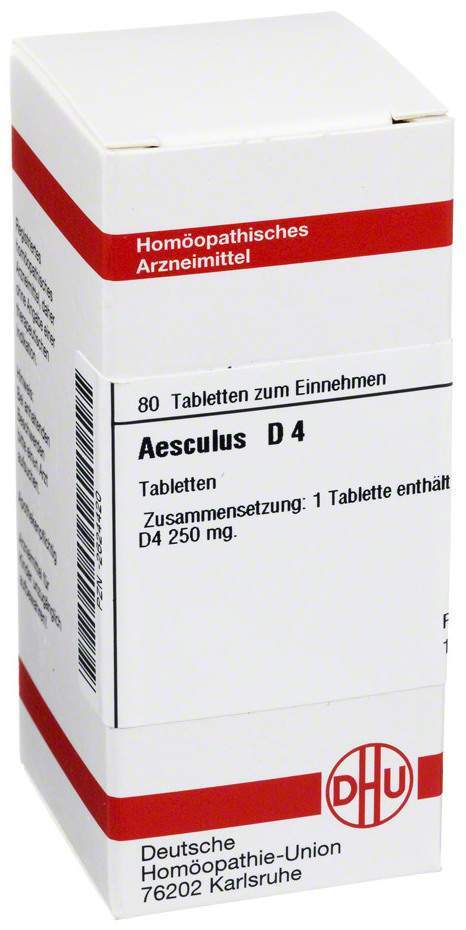 Dhu Aesculus D4 80 Tabletten