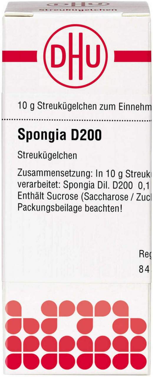 Dhu Spongia D200 10 G Globuli