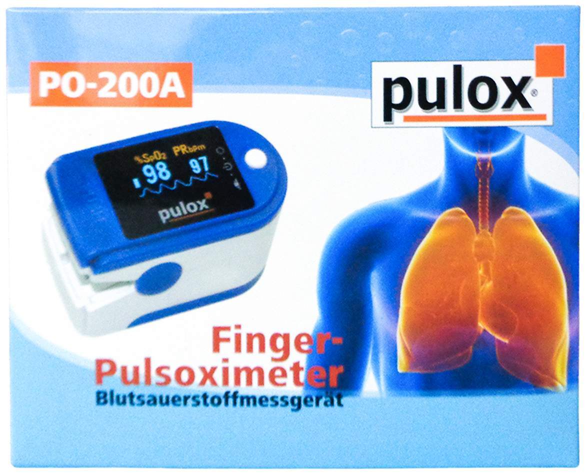 Pulox Po-200a Pulsoximeter Blau