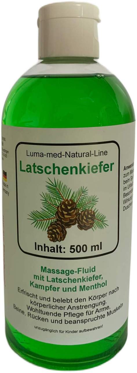 Massage-Fluid Latschenkiefer Kampfer Menthol 500 M