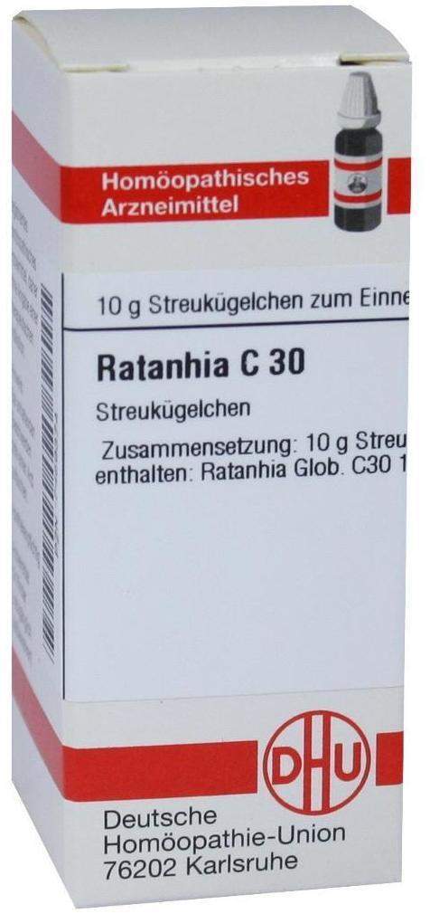 Dhu Ratanhia C30 Globuli
