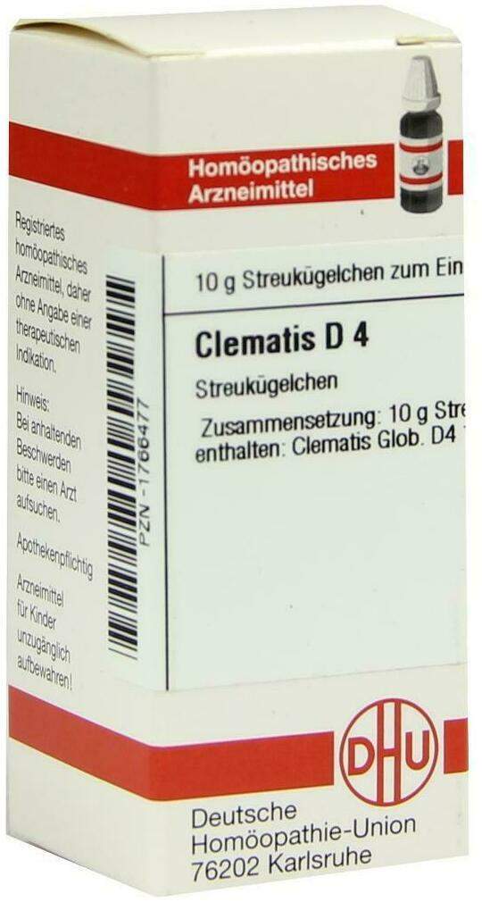 Dhu Clematis D4 Globuli