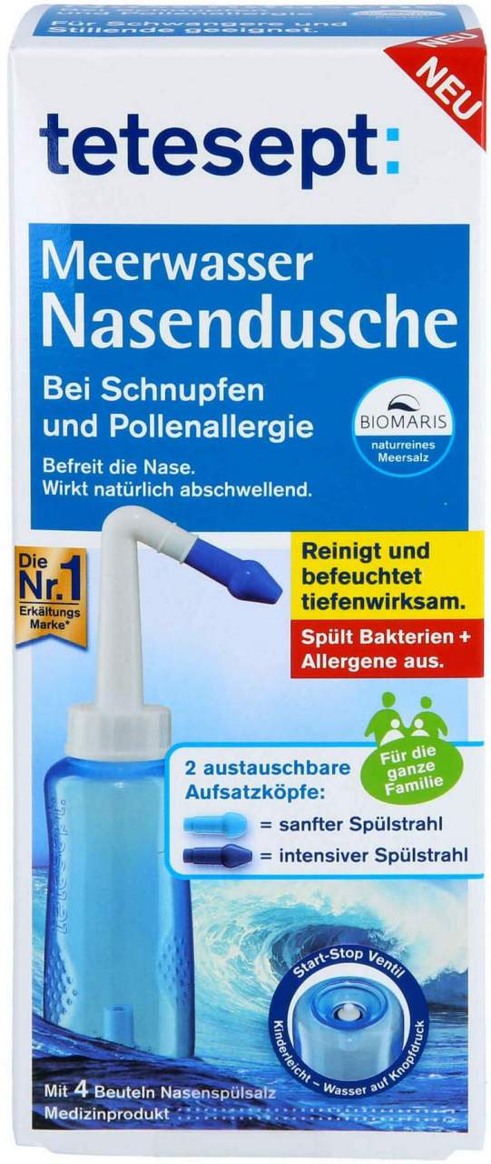 Tetesept Meerwasser Nasendusche 1 Stück
