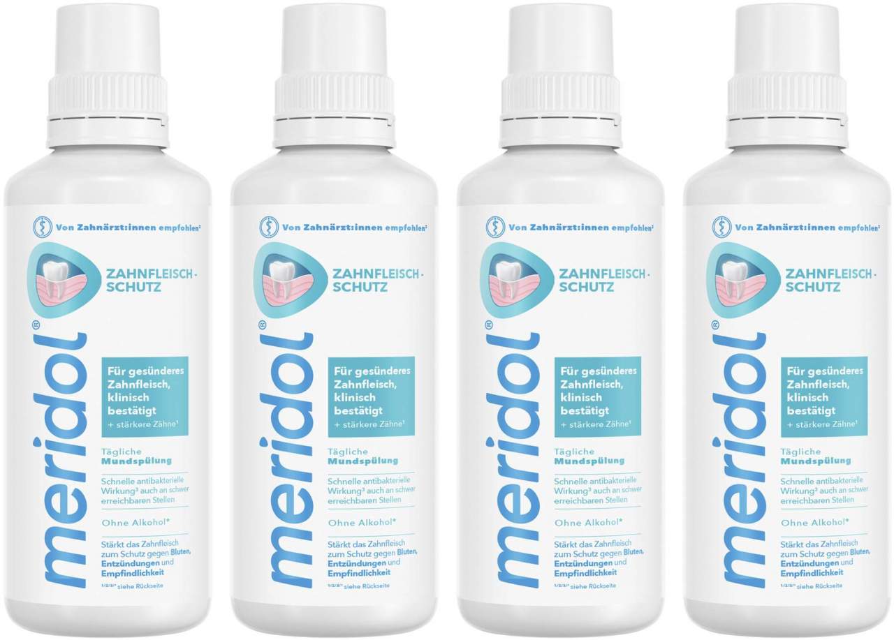 Meridol Mundspüllösung 4 x 400 ml