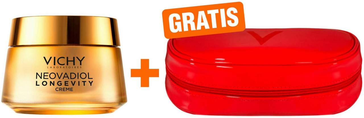 Vichy Neovadiol Longevity Pro Volumen 50 ml Creme + gratis Kosmetiktasche 1 Stück - Anti Aging