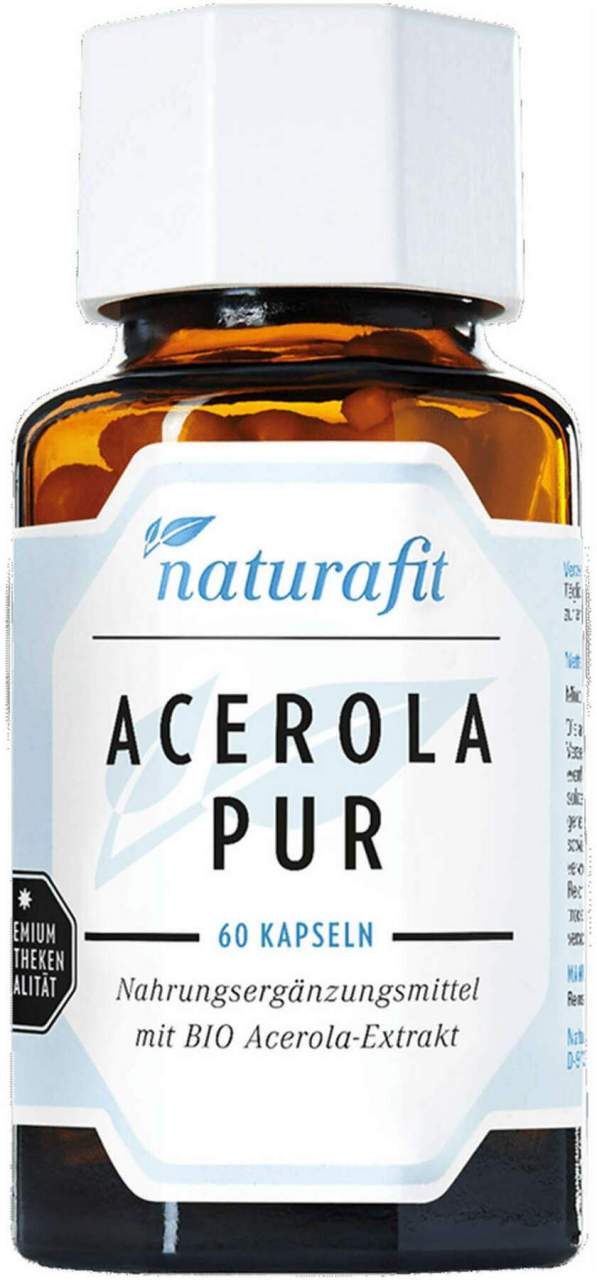 Naturafit Acerola Pur 60 Kapseln