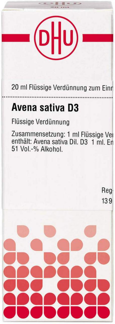 Dhu Avena Sativa D3 Dilution 20 ml