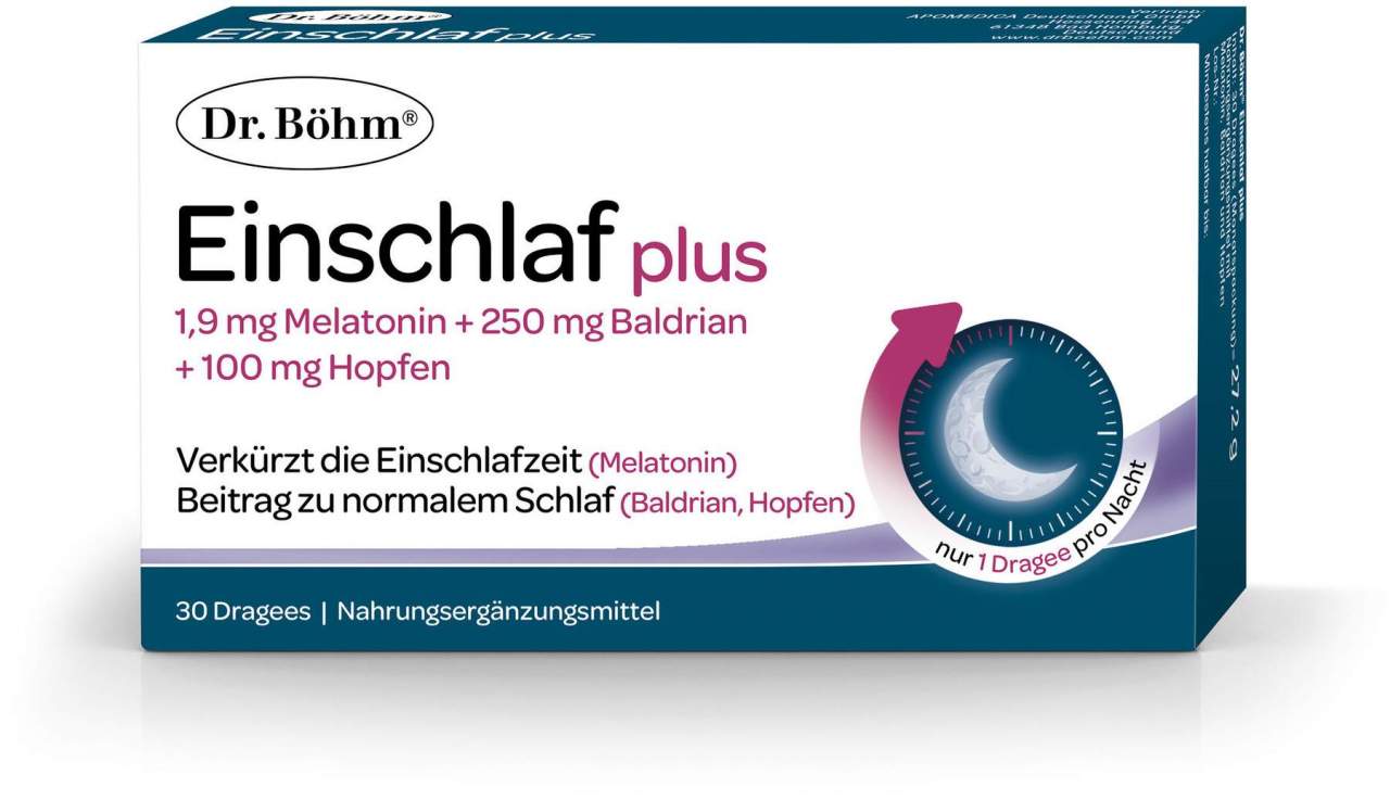 Dr. Böhm Einschlaf Plus 30 Dragees