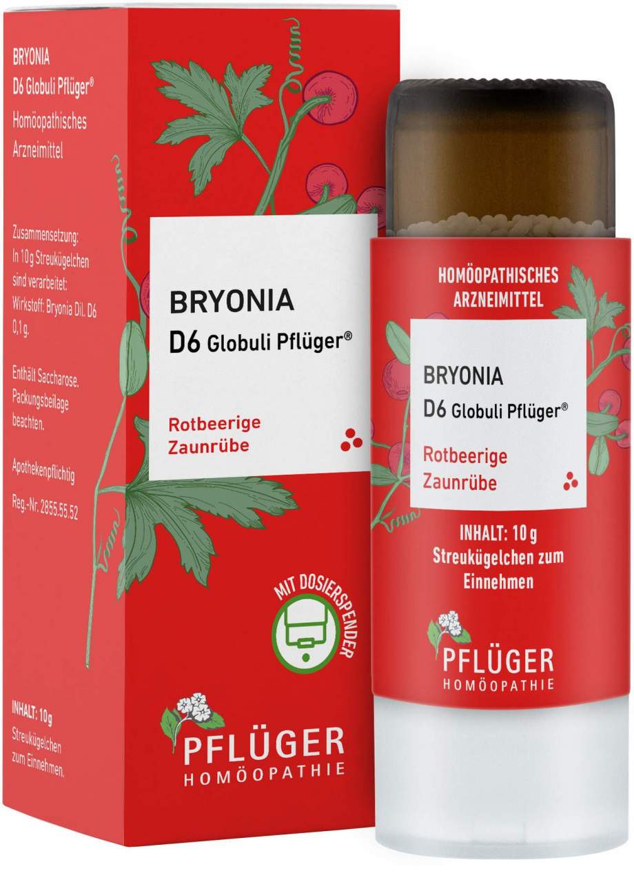 Bryonia D6 Globuli Pflüger 10 g