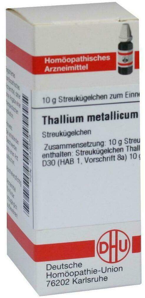 Dhu Thallium Metallicum D30 10 G Globuli