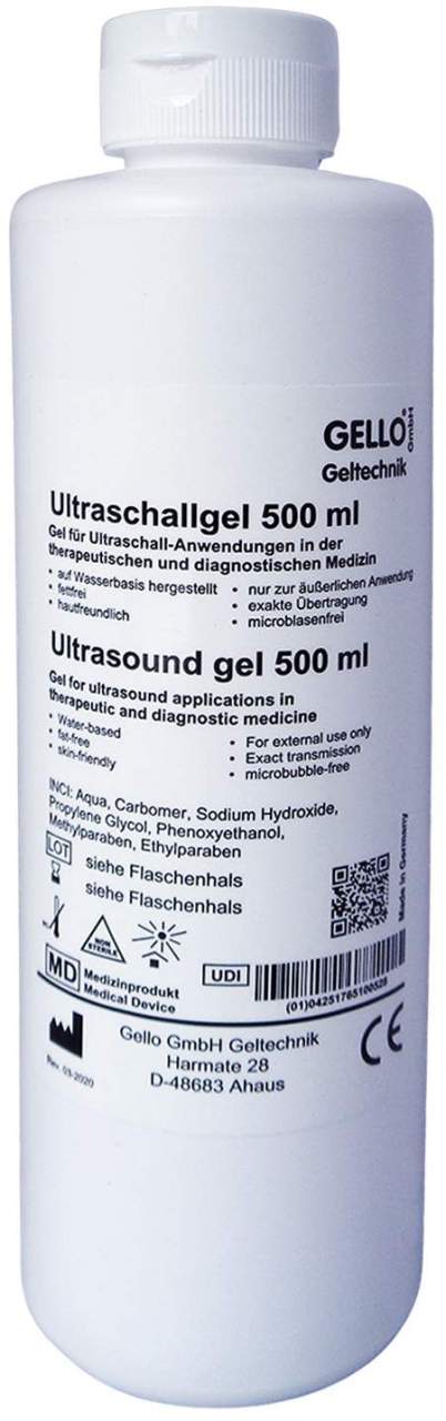Ultraschallgel 500 ml