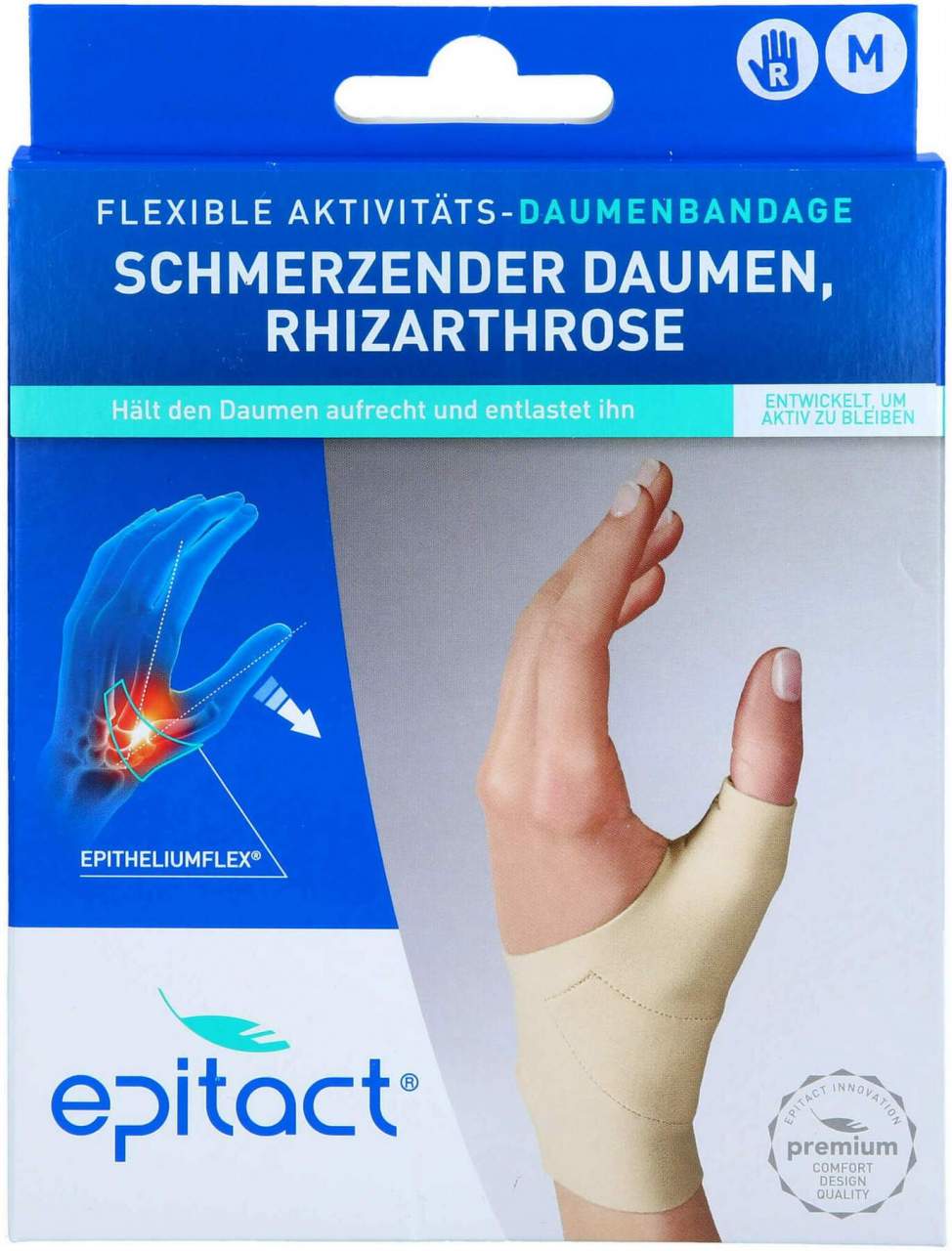Epitact Flexible Daumenbandage Rechts M