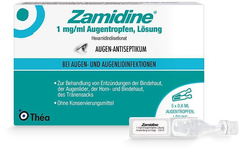 Zamidine 1 mg Je ml Augentropfen 5 X 0,6 ml