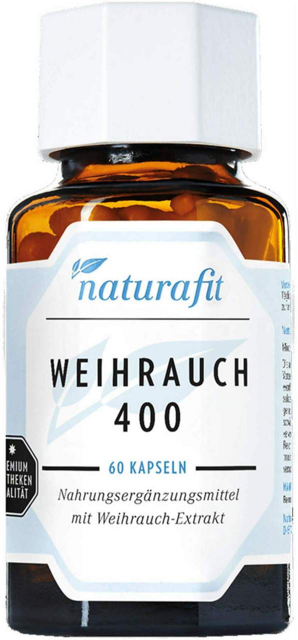 Naturafit Weihrauch 400 Kapseln 60 Stück