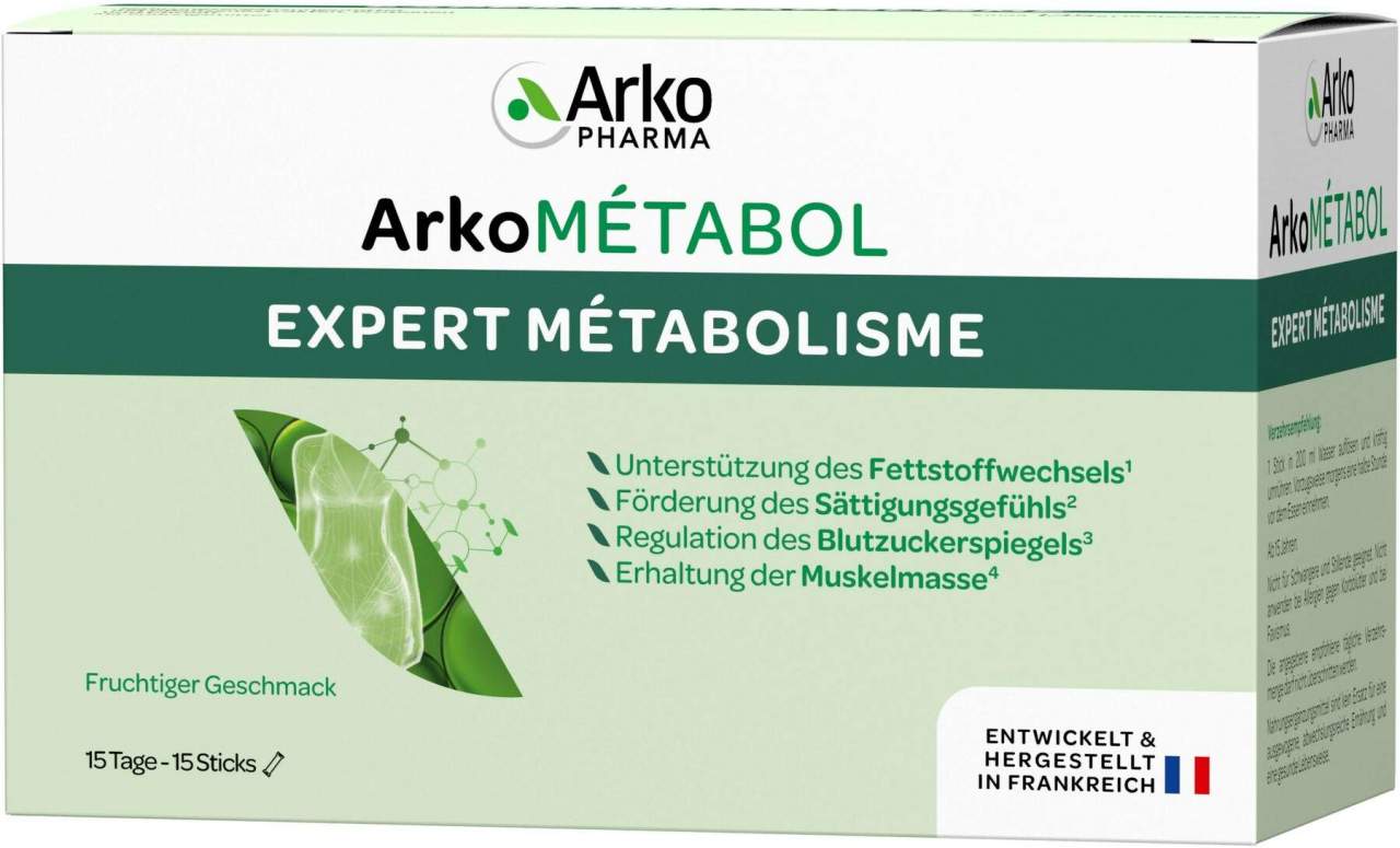 ArkoMetabol Expert Metabolisme 15 Sticks