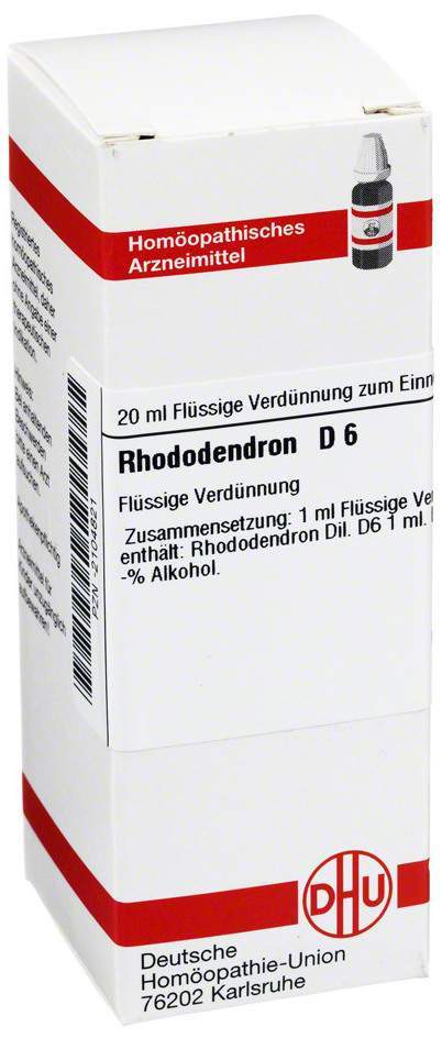 Dhu Rhododendron D6 20 ml Dilution