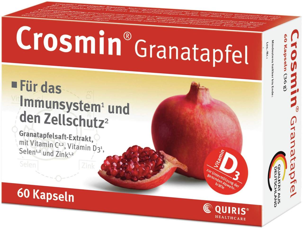 Crosmin Granatapfel 60 Kapseln