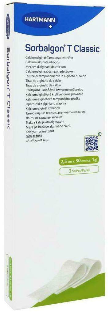 Sorbalgon T Classic 1 G Steril 30 cm Tamponadestr.