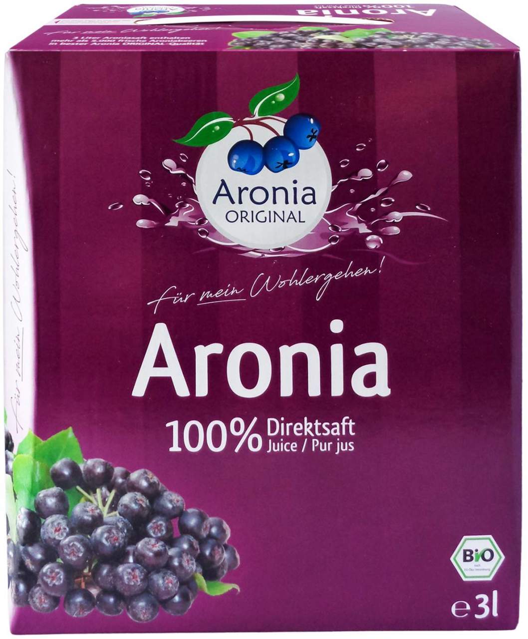 Aroniasaft Bib Bio Fh 3 L Direktsaft